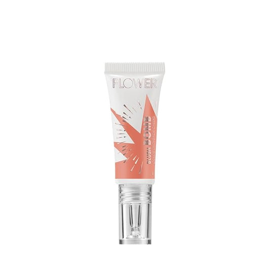 FLOWER Beauty By Drew Barrymore Liquid Blush Makeup Bomb Color Drops -Silky Lightweight Formula + Gel Cream Blush for Cheeks - Radiant + Glossy Finish - Buildable + Lightweight Formula - Cruelty-Free + Vegan (Pinched)-VivaGrace Women