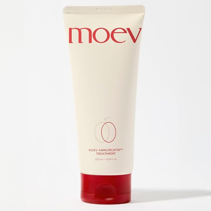 MOEV ANNURCATIN Hair Treatment Mask, Korean Wash-Off Hair Care Mask Apple Deep Damage Conditioner Sulfate-Free with Thickening Moisturizing for Damaged Thin Dry Hair, 6.76 fl.oz. (Apple & Vanilla)-VivaGrace Women