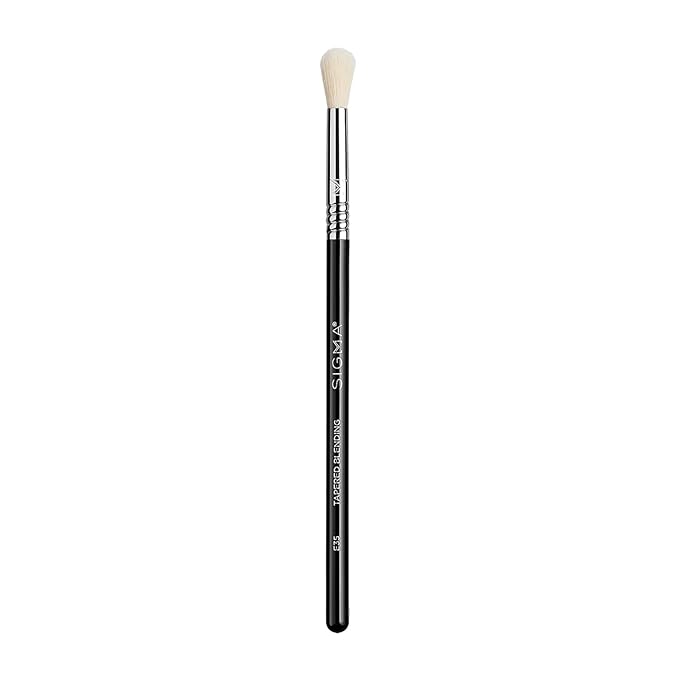 Sigma Beauty Professional E35 Tapered Blending Brush – Professional Eyeshadow Brush for Precision Eyeshadow Blending, Softens Dramatic Edges & Harsh Lines for a Well Blended Effect (1 Brush)-VivaGrace Women