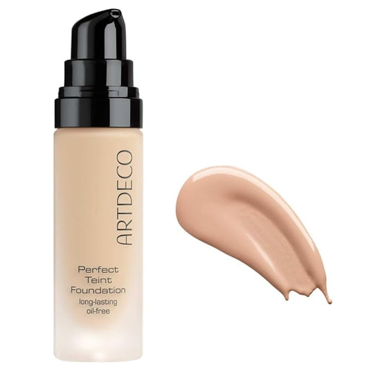 ARTDECO Perfect Teint Foundation - Cool Cashew N°32 - Lightweight Liquid Formula - Medium to Full Coverage - Without Mask-Like Effect - Conceals Imperfections - Vegan Makeup - Hyaluron - 0.67 Fl Oz-VivaGrace Women