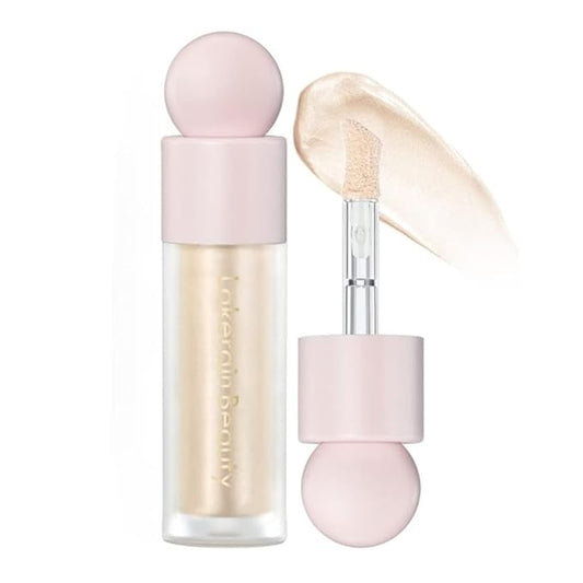 Liquid Highlighter, Contour Stick Makeup Highlighter for Face, Waterproof Luminous Lotion, Silky Smooth Glitter Highlighter Makeup Stick, Multi-Use Body Shimmer Liquid Bronzer 01# MOONLIGHT-VivaGrace Women