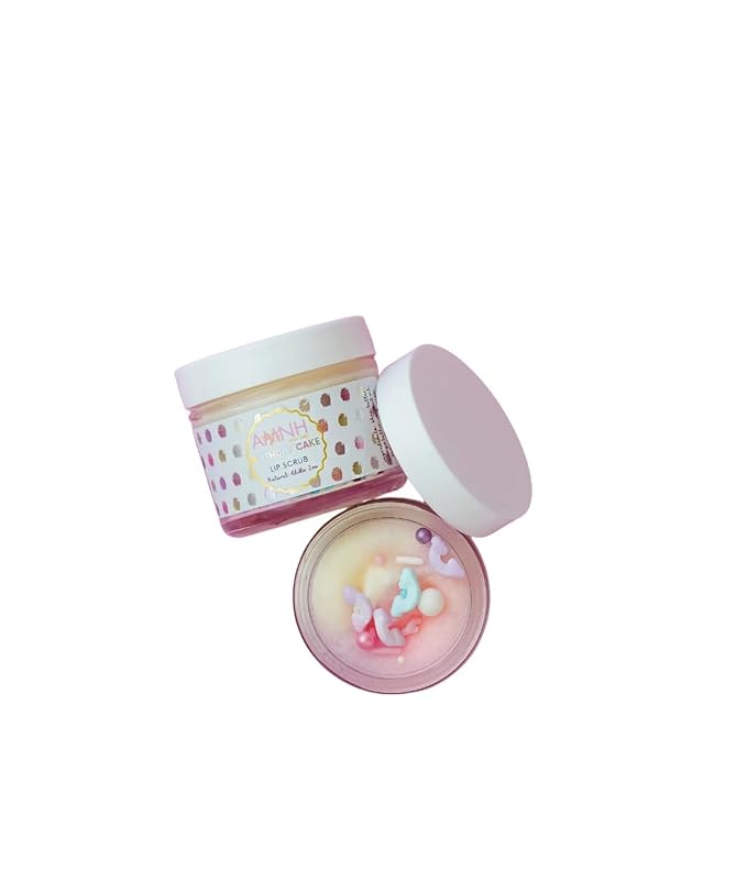 Edible Birthday Cake Lip Scrub, 2oz-VivaGrace Women