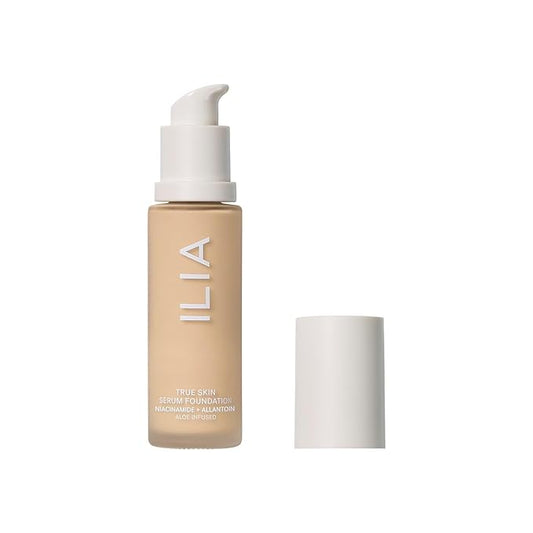 ILIA - True Skin Serum Foundation | Non-comedogenic, Cruelty-Free, Vegan, Weightless Feel, Buildable Coverage, Safe For Sensitive Skin (Cozumel SF1.75)-VivaGrace Women
