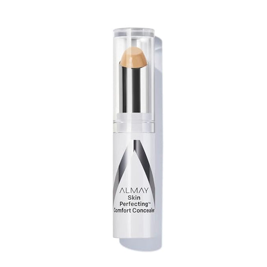 Almay Skin Perfecting Comfort Concealer, Hypoallergenic, Cruelty Free, -Fragrance Free, Dermatologist Tested, Medium/Tan-VivaGrace Women