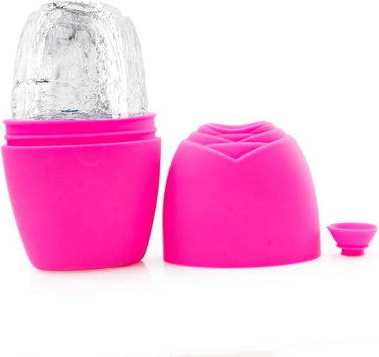 LATME Ice Cube Roller for Face Eyes,Reusable Silicone Ice Mold,Womens Gifts,Face Massager Roller Puffiness Migraine Pain Relief and Minor Injury-VivaGrace Women