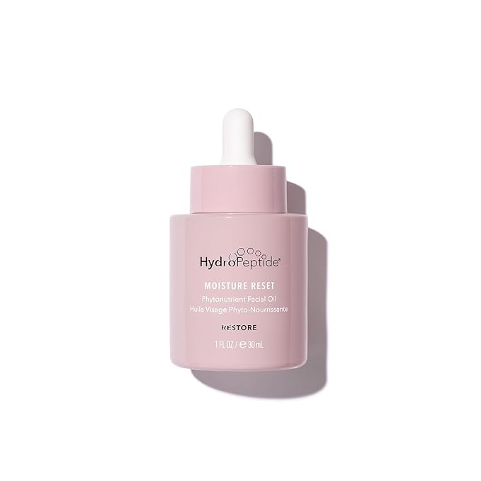 HydroPeptide Moisture Reset, Phytonutrient Facial Oil, Hydrate and Enrich Skin, Improves Skin Barrier Function, 1 Ounce-VivaGrace Women