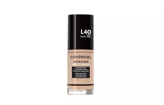 COVERGIRL TruBlend Matte Made Liquid Foundation, Classic Ivory, 1 Fl Oz (Pack of 1)-VivaGrace Women