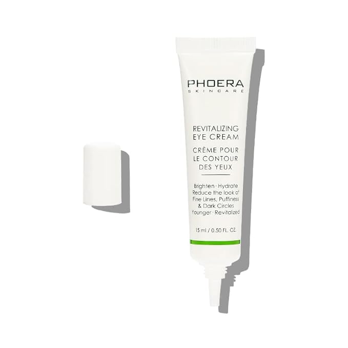 Phoera Revitalizing Eye Cream Brighten Hydrate Reduce The Fine Lines, Dark Circle Wrinkles And Puffiness For Men And Women Skin Loving Ingredients Apply In Morning And At Night-VivaGrace Women