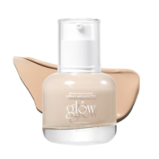 glow breathable blemish balm #one : Cruelty-Free & Artificial Fragrance-Free, Essential Oil-Free, Gluten-Free, lightweight & hydrating bb cream that feels like skincare, 1 Fl Oz-VivaGrace Women