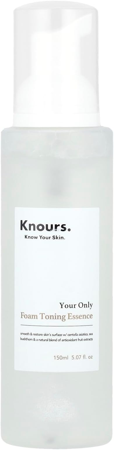 Knours. Soothing & Antioxidant Toner Essence, Rose Water Centella Asiatica Fruit Extracts Clean Beauty (150ml 5.0 fl. Oz.)-VivaGrace Women