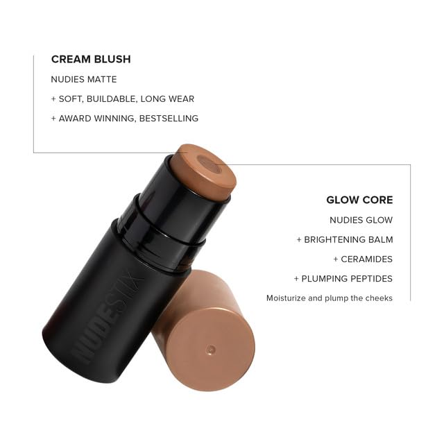 Nudies Matte + Glow Core All Over Face Blush Color - Tan Glow-VivaGrace Women