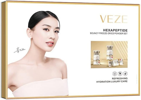 VENZEN Hexapeptide Bouncy Freeze-Fried Powder 60PCS Set Refreshing Hydration Luxury Skin Care Gift Box 60 Bottles-VivaGrace Women
