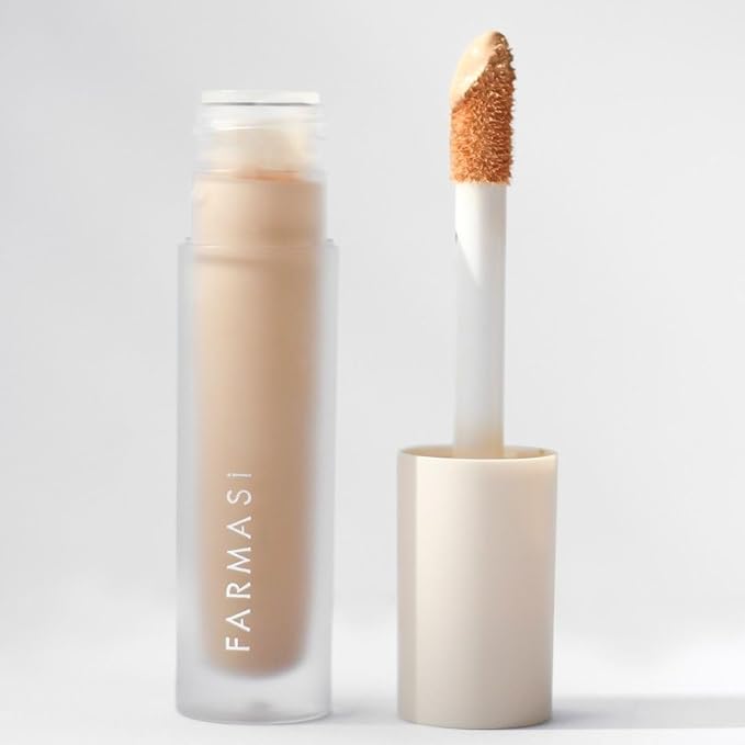 FARMASI Vfx Pro Liquid Concealer Makeup, All-in-one Full Coverage, Highly Pigmented Concealer for All Skin Type, Hide Shadows & Imperfections, Enhance Skin Fullness Foundation Concealer 0,24 Fl Oz N05-VivaGrace Women