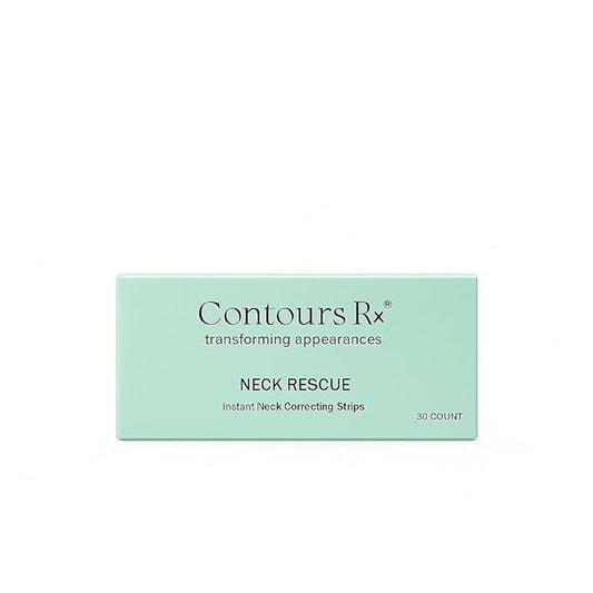 Neck Rescue Instant Correcting Strips – Invisible Lift Tape for Turkey Neck, Sagging Skin, and Wrinkles | Face & NeckTape Lifting for a Smooth, Tight Neckline – Long-Lasting Hold, 30 Count