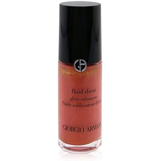 Fluid Sheer Glow Enhancer - 05 Coral by Giorgio Armani for Women - 0.6 oz Makeup-VivaGrace Women