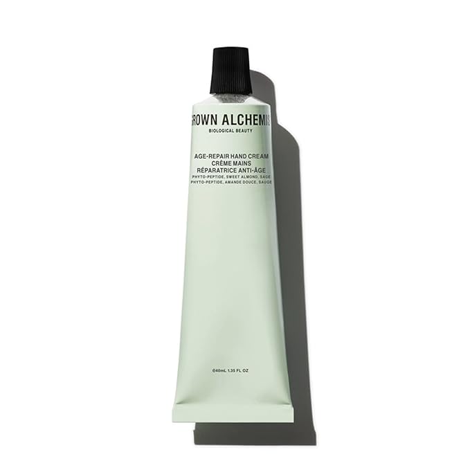 Grown Alchemist Age-Repair Hand Cream - Phyto-Peptide, Sweet Almond, Sage. Non-Greasy Anti Aging Moisturizer Soothes and Softens Hands (40ml)-VivaGrace Women