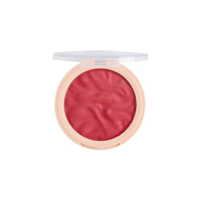 Revolution Beauty, Blusher Reloaded, Pressed Powder Face Blusher, Highly Pigmented & Long Lasting Formula, Rose Kiss, 0.26 Oz.-VivaGrace Women
