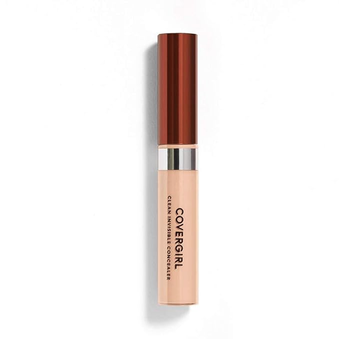 COVERGIRL Clean Invisible Concealer, Light 125, 0.32 Fl Oz, 2 Count-VivaGrace Women