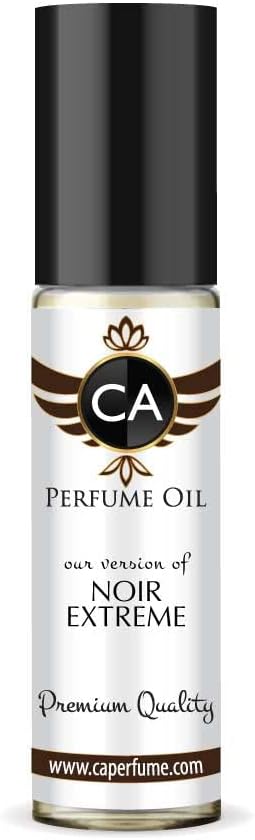 CA Perfume Impression of Noir Extreme For Men Fragrance Body Oil Roll-On 0.3 Fl Oz/10ml-VivaGrace Women