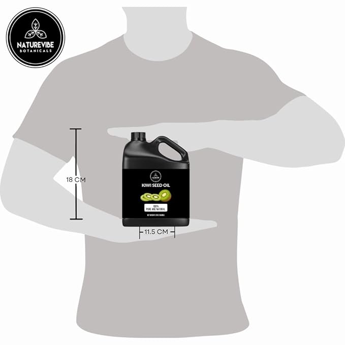 Naturevibe Botanicals Kiwi Oil 32 Ounces | 100% Pure and Natural | Great for Skin Care and Hair Care-VivaGrace Women