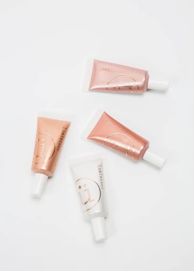M2U NYC Liquid Highlighter Makeup, Luminizer Pearl, Shimmer And Shine, Ultra-Smooth Radiant Illuminator For Face Cheekbone Body Glow Illuminating (Orange-Futurity)-VivaGrace Women