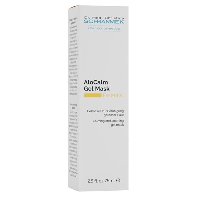 Schrammek Dr AloCalm Gel Mask (2.5 fl oz) – Intensive Skincare with Aloe Vera & Hyaluronic Acid - Hydrates Skin - All Skin Types - Post-Sun Care-VivaGrace Women