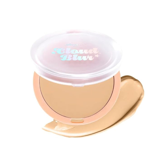 Beauty Amorus Cloud Blur Matte Balm Foundation, Full Coverage, Creamy Smooth Made in Korea, K-Beauty, Even Buildable Texture, Patch Free, Easy to Blend (Buff Beige, 0.3 oz)-VivaGrace Women