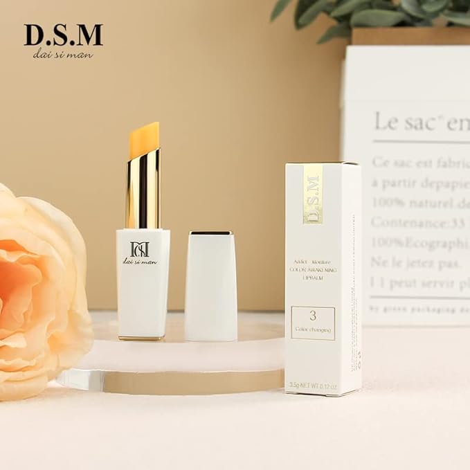 Lip Balm Hydrating Lip Conditioner Soothing Moisturize Lip Care Lip Butter 0.12 OZ Orange-VivaGrace Women