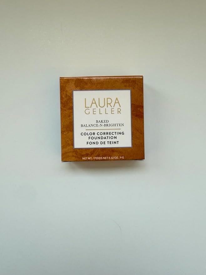 LAURA GELLER NEW YORK Baked Double Take Powder Foundation - Tan - Buildable Medium to Full Coverage - Matte Finish-VivaGrace Women