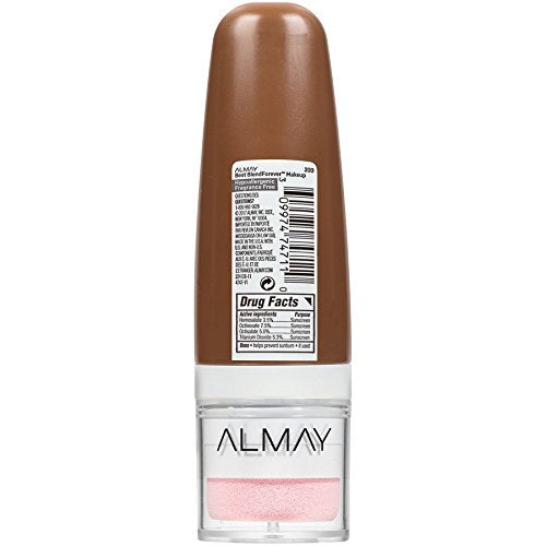 Almay Best Blend Forever Foundation, Cappuccino, 1 fl. oz., SPF 40 Broad Spectrum-VivaGrace Women