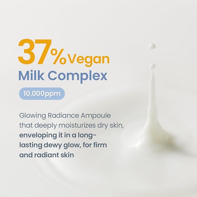 TIRTIR Ceramic Milk Ampoule (1.35 Fl Oz)-VivaGrace Women