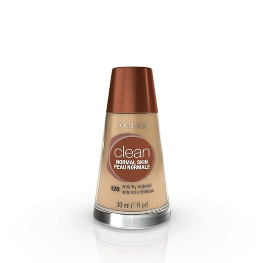 COVERGIRL Clean Makeup Foundation Creamy Natural 120, 1 oz (packaging may vary)-VivaGrace Women