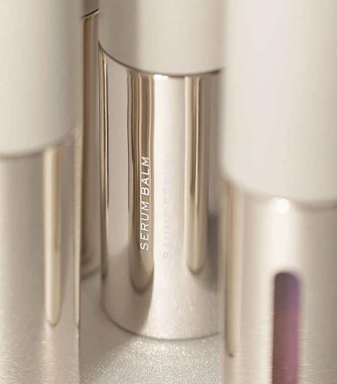 MAKE Serum Balm – Hydrating Lip Oil Treatment – Softening, Smoothing and Plumping Lip Cream – All Day Comfort, Gloss and Shine, Lilac Layer 0.15 Oz-VivaGrace Women