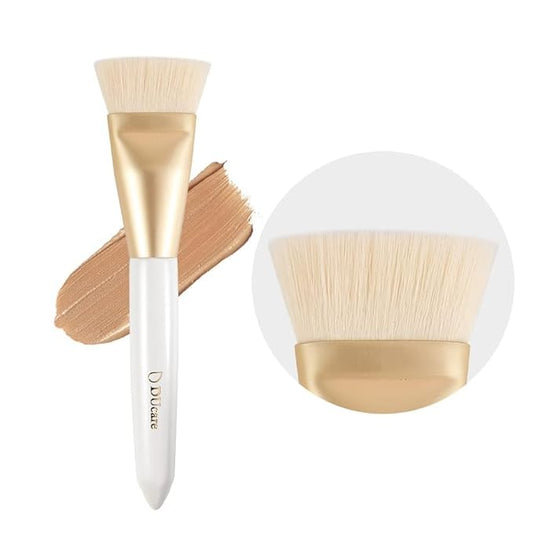 DUcare Contour Brush, Flat Top & Oval Head Face Contouring Brush For Blending & Buffing, Multi-Purpose Face Makeup Brushes for Liquid Foundation/Cream/Facial Mask-VivaGrace Women