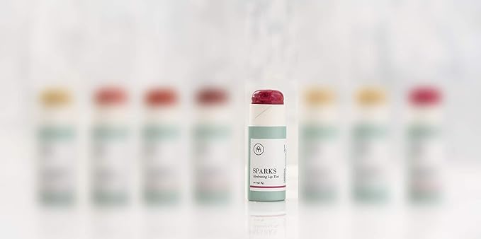 Coconut Matter Lip Balm – Handmade Vegan Coconut Lip Balm with Rose Pink Tint - Hydrating Lip Balm with Natural Coconut Oil, SPARKS-VivaGrace Women