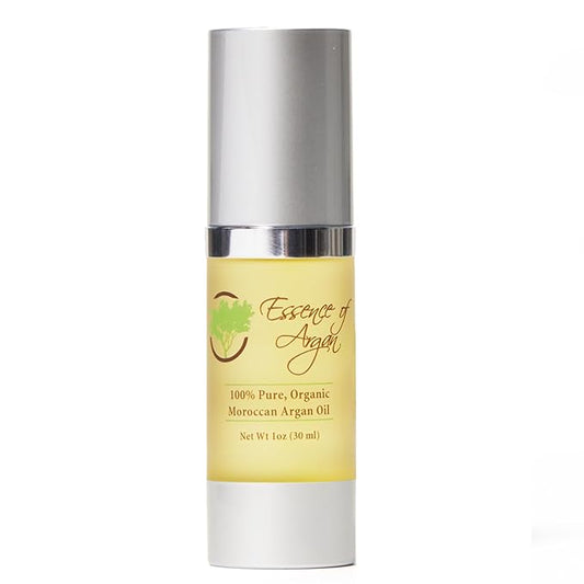 Essence Of Argan 100% Pure Moroccan Organic Argan Oil - Natural EcoCert Oil that Nourishes, Conditions and Moisturizes Your Skin, Hair and Nails (30ml/1oz)-VivaGrace Women