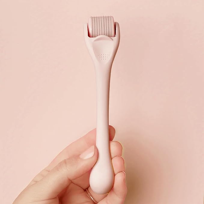 ROSELYNBOUTIQUE Derma Roller for Hair Beard Facial Skin Face 0.3mm 540 Microneedles Cosmetic Beauty Instrument Self-Care Gifts for Men Women-VivaGrace Women