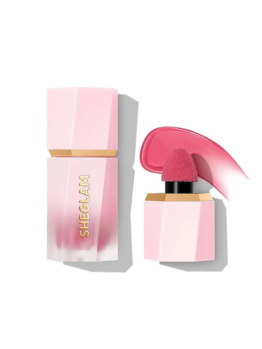 SHEGLAM Color Bloom Liquid Blush Makeup for Cheeks Matte Finish - On Point-VivaGrace Women