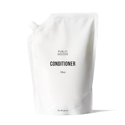 Public Goods Conditioner for Women & Men | Natural Conditioner to Protect & Moisturize Dry Hair | Made with Organic Essential Oils | Sulfate & Paraben Free | Vegan Friendly | 34 Fl Oz Refill-VivaGrace Women