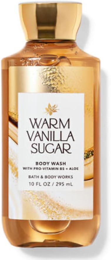 Bath & Body Works - 3 Piece Bundle - Spray - Body Cream - Shower Gel - Full Size and Gift Bag HELLO GORGEOUS (Warm Vanilla Sugar)-VivaGrace Women