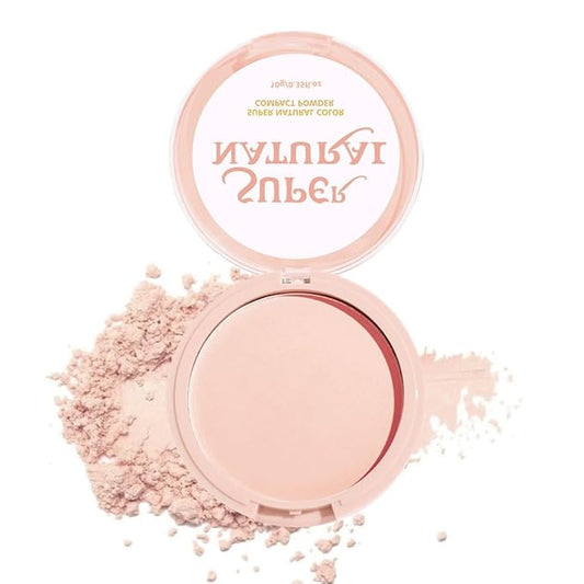 Oil Control Face Pressed Powder, Matte powder setting powder, long-lasting and waterproof loose powder, Flawless Lightweight Face Cosmetics, Cruelty-free, (02, 1 Pcs)-VivaGrace Women