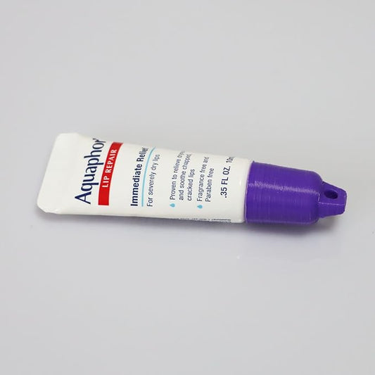 PIAOLGYI Cover for Aquaphor Lip Repair,Compatible with Aquaphor Lip Balm 0.35 FL OZ,Purple(ONLY Cover)-VivaGrace Women