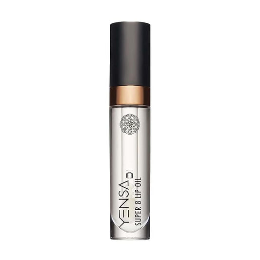 YENSA Super 8 Lip Oil, Natural Korean Moisturizing Gloss, No-Sticky Transparent Formula For Hydrating Lip Care (Clear Path) .22 fl oz-VivaGrace Women