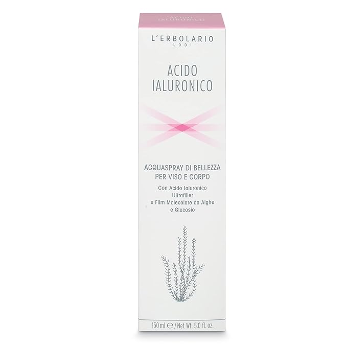 L’Erbolario Hyaluronic Acid Beauty Water Spray for Face and Body - Face Mist and Body Moisturizer Spray - Skin Toner - With Coconut Pulp - 5 oz-VivaGrace Women