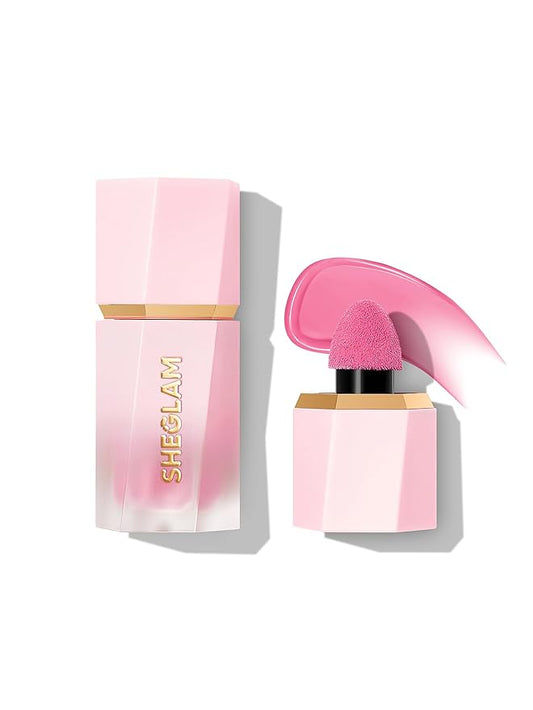 SHEGLAM Color Bloom Liquid Blush Makeup for Cheeks Matte Finish - Petal Talk-VivaGrace Women