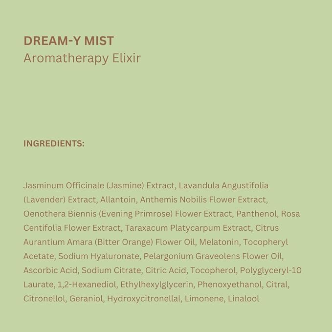 Pixi Beauty Dream-y Mist | Elixir Facial Mist | Help Hydrate & Preserve Skin with Jasmine, Lavender, Chamomile, 80ml-VivaGrace Women