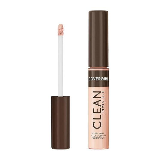 Covergirl Clean Invisible Concealer, Lightweight, Hydrating, Vegan Formula, Light Ivory 103, 0.23oz-VivaGrace Women