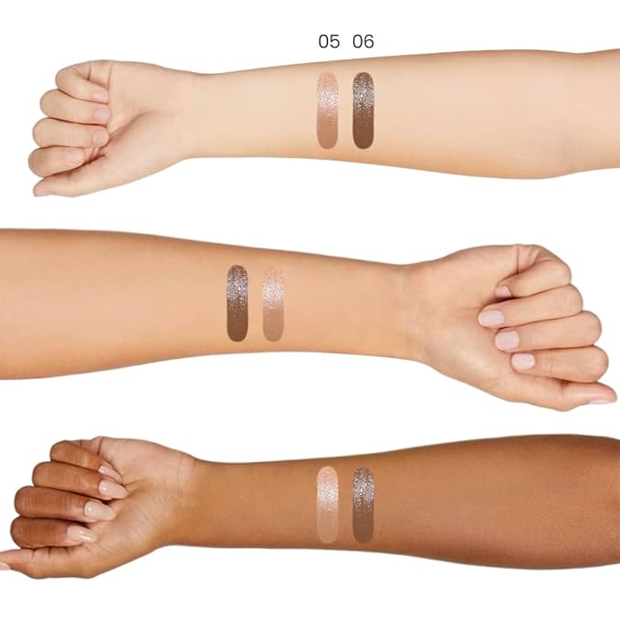 2 Pack Liquid Foundation Cream for Face Makeup,Durable Full Coverage Matte Concealer Make Up,Oil Control & Waterproof Base Primer -0.35+0.35 Fl.Oz (05+06#)-VivaGrace Women