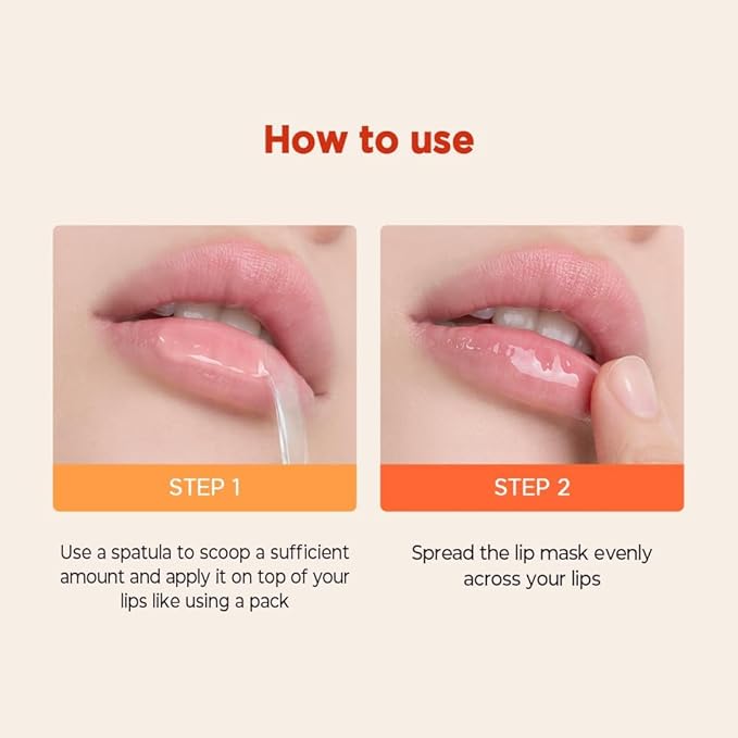 Vita Glazed Lip Mask 20ml / 109.5g, Super moisturizing night lip care, glazed and easy washable texture that melts into lips-VivaGrace Women