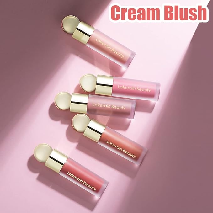 Velvet Liquid Blush, Natural Matte Finish Looking, Dewy Cheek Tint, Soft Cream Face Blush,Moisturizing Lightweight Blendable Feel,Long-Lasting 0.25 oz/7.5ml - 03#-VivaGrace Women